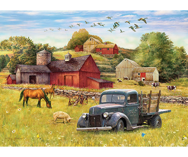 Summer Afternoon Farm Puzzle 1000