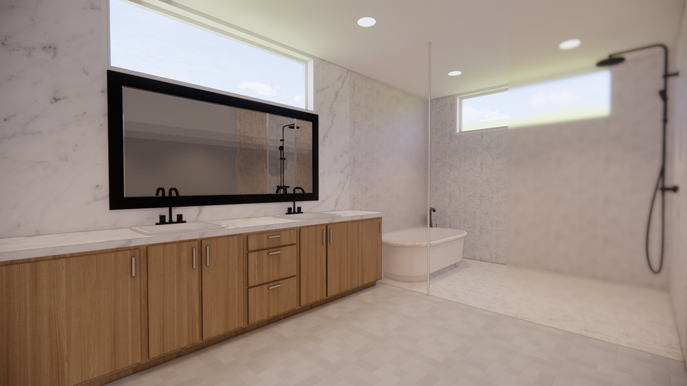 Bathroom render, bathroom design, bathroom remodel
