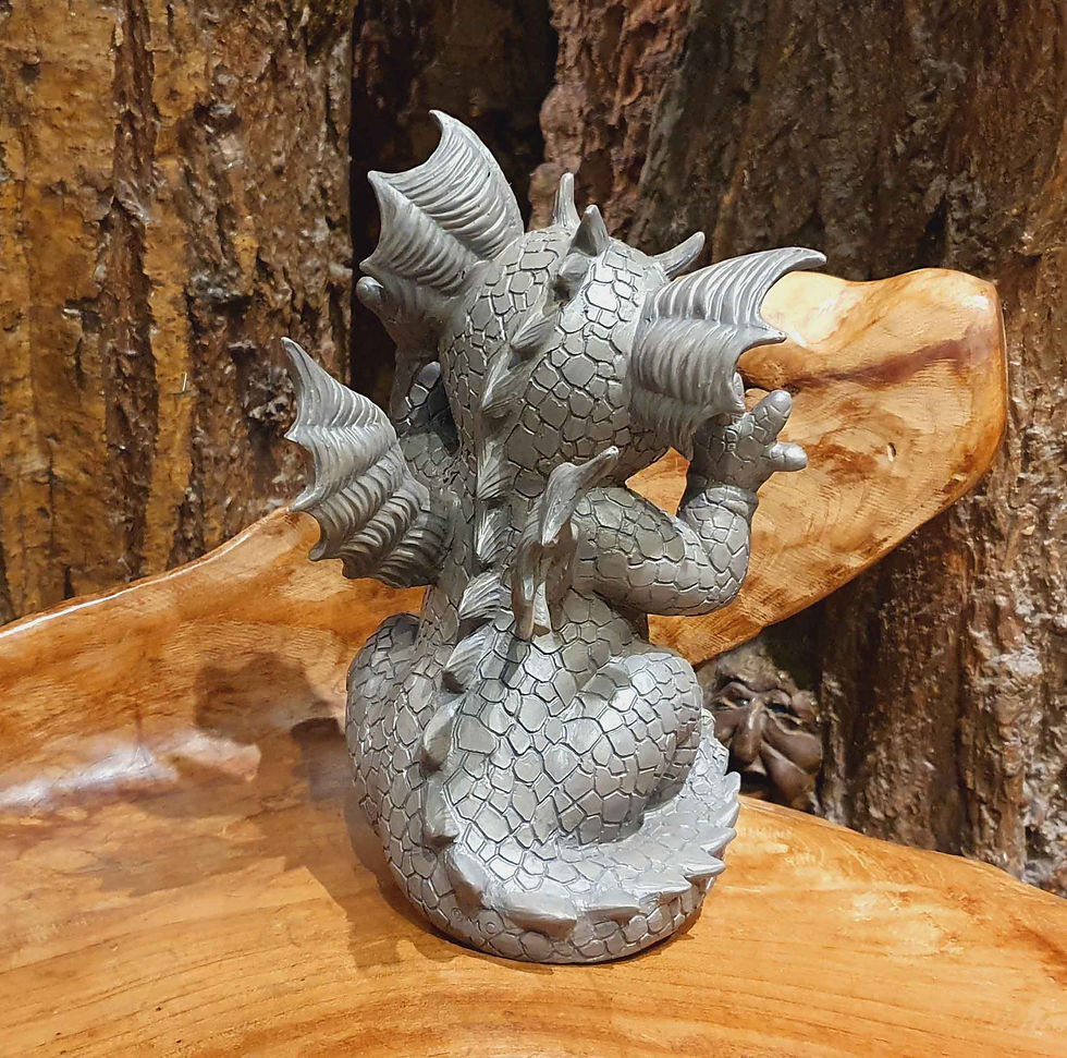 Thumbnail: na na na garden dragon tuindraak beeldje tuindecoratie figurine drakenwinkel amsterdam