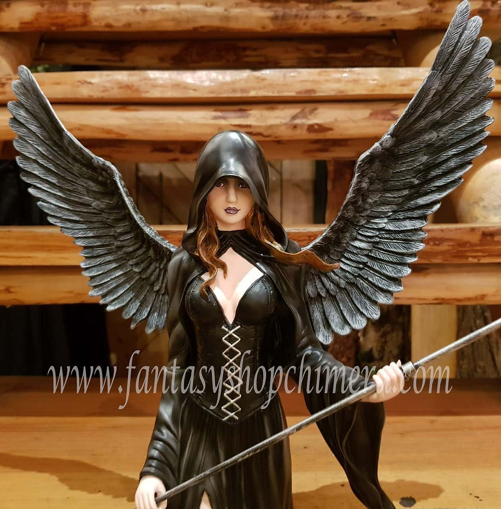 angel of darkness engelenbeeld doodsengel aardsengel figurine decorative art woondecoratie fantasy shop