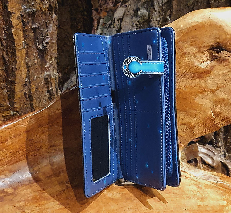 Thumbnail: tree of life purse wallet levensboom portefeuille portemonnee fantasy shop chimera