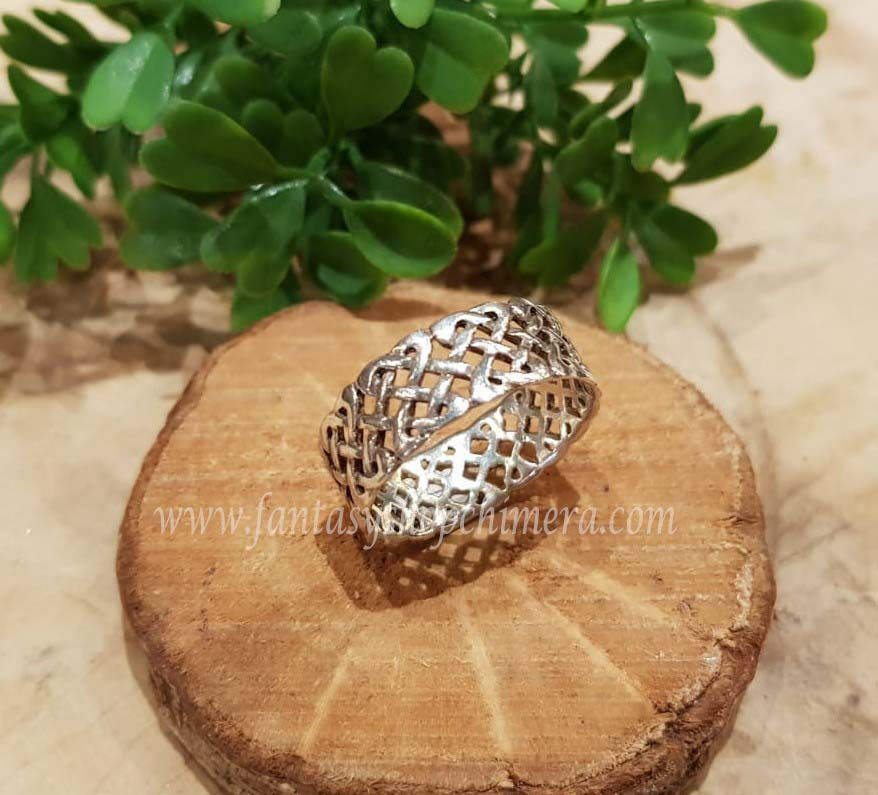 Celtic knot ring silver zilver keltische knoop jewelry jewllery symboloc symbolische sieraden winkel fantasy shop amsterdam