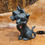 Thumbnail: diabarkus 3 headed dog 3 koppige hond mythology figurine mythologisch beeldje