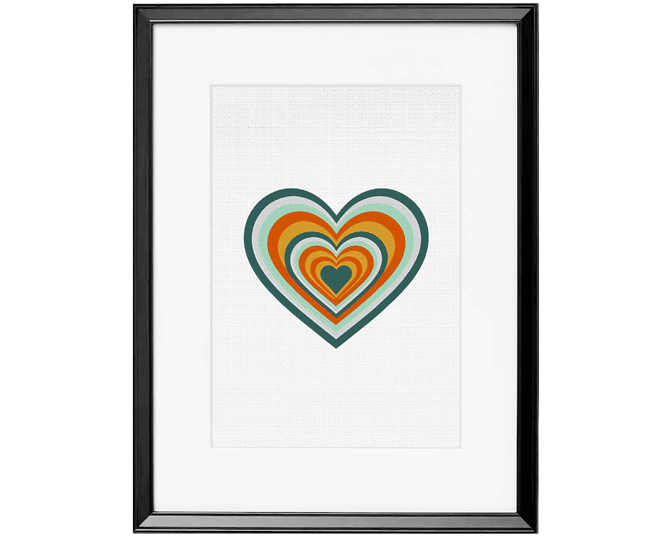 Miniature : Retro Heart