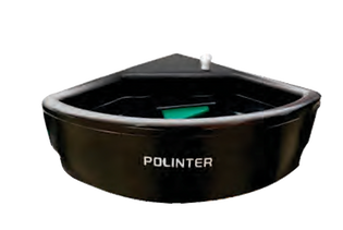 Bebero esquinero para caballos