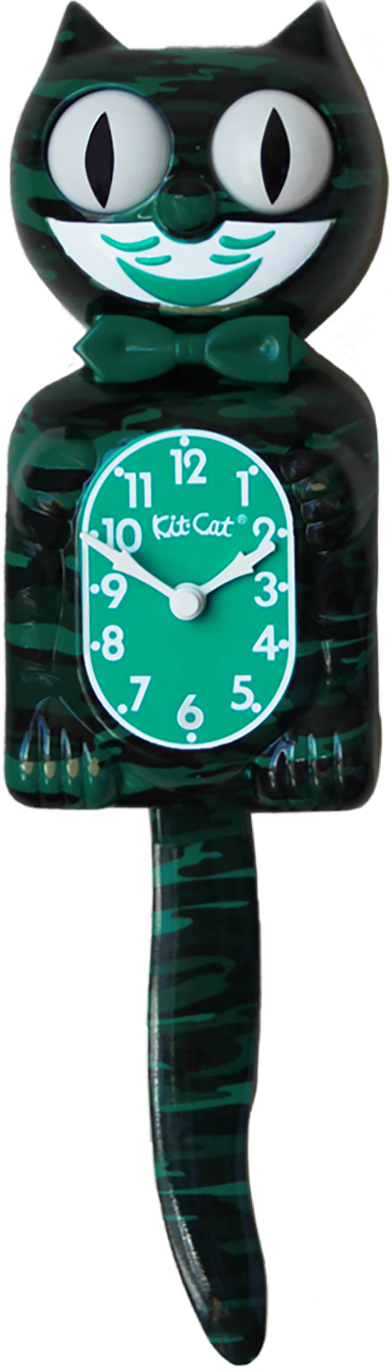 Retro Camo Kit-Cat® Klock