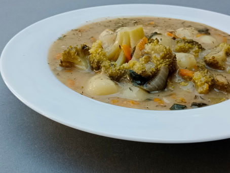 KRÉMOVÁ POLÉVKA S GNOCCHI