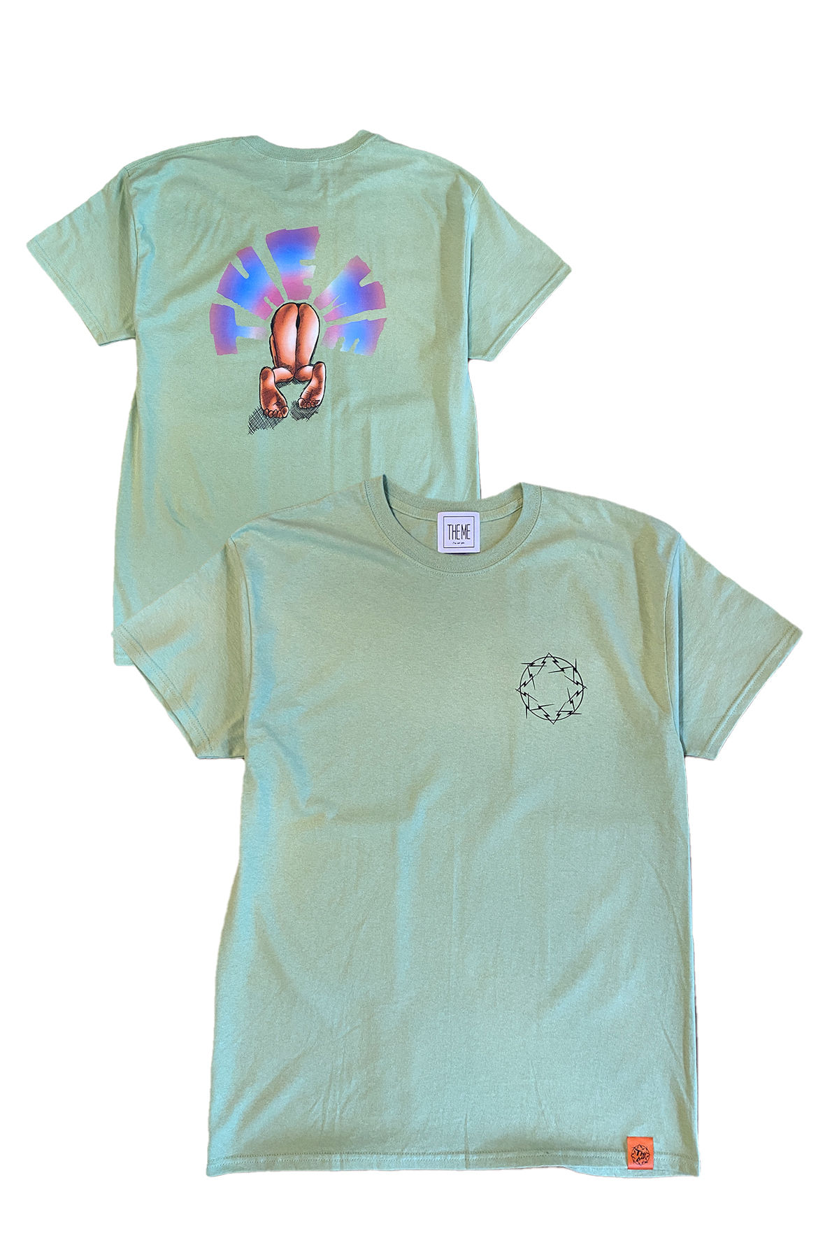 Peaches/ T-Shirt ピスタチオ