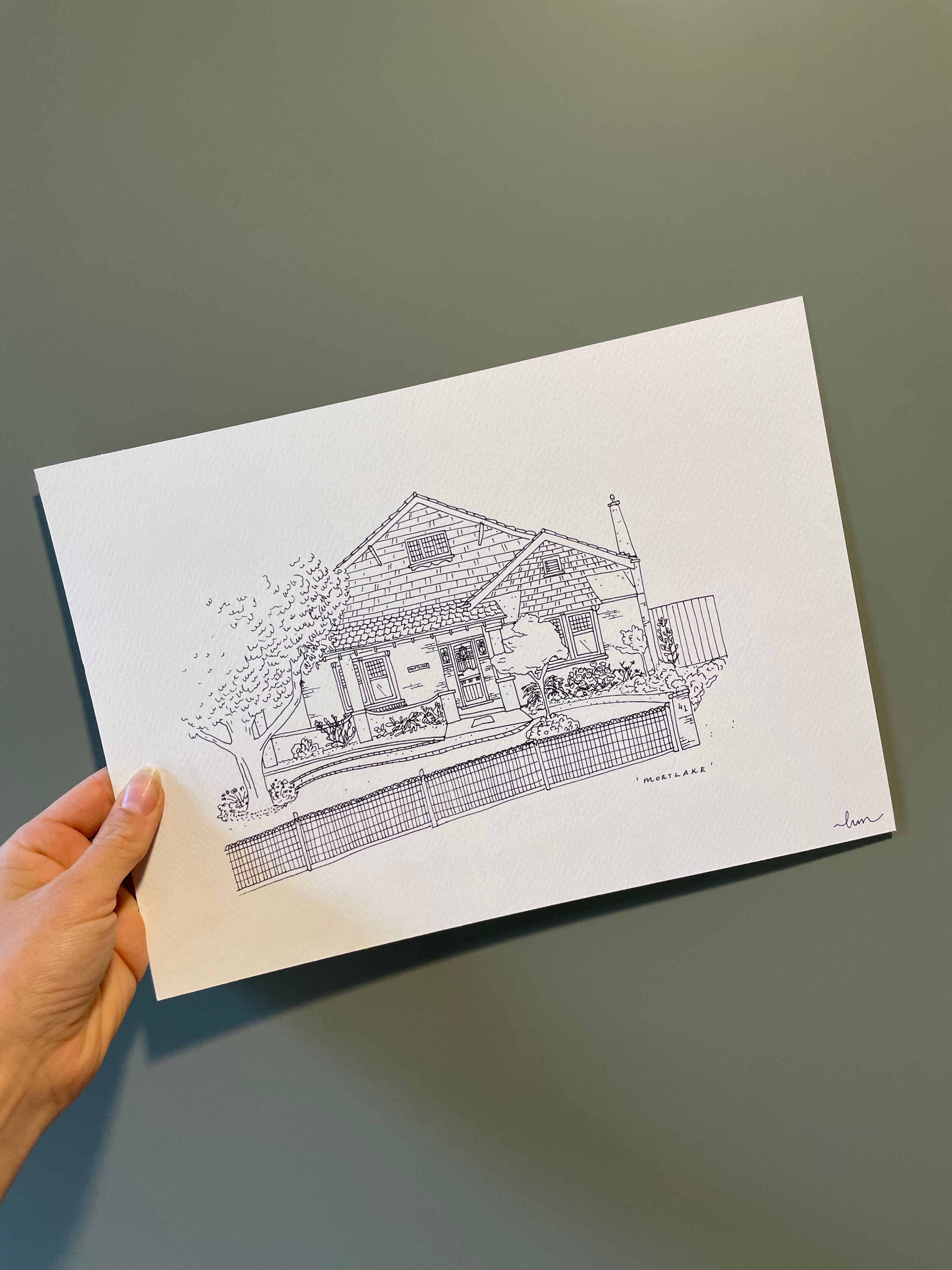 A4 Custom Illustration