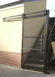Sliding steel / metal gates in Sheffield S5