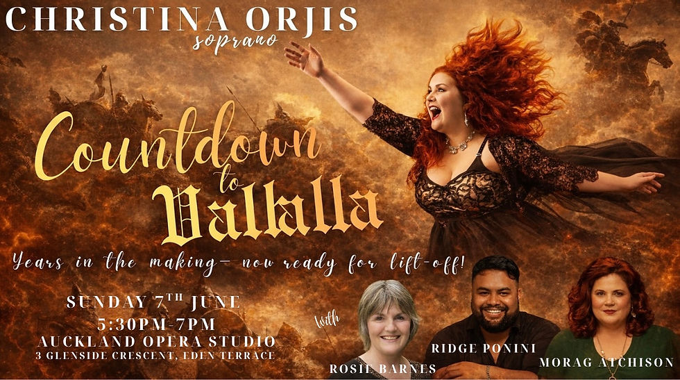 Countdown to Valhalla: The Christina Orjis Benefit Concert.
