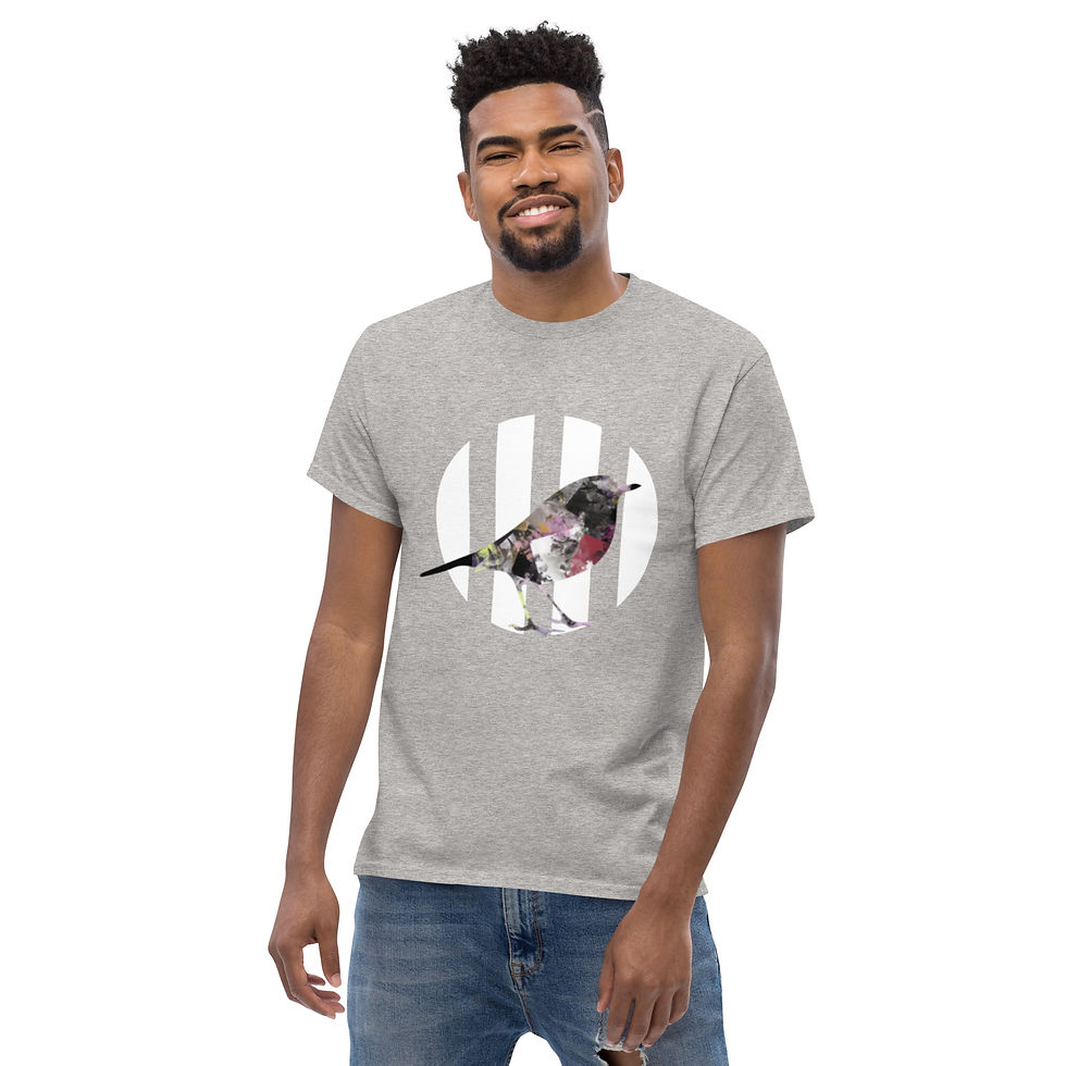 縮圖：Men's T-Shirts "Dark Bird 2"