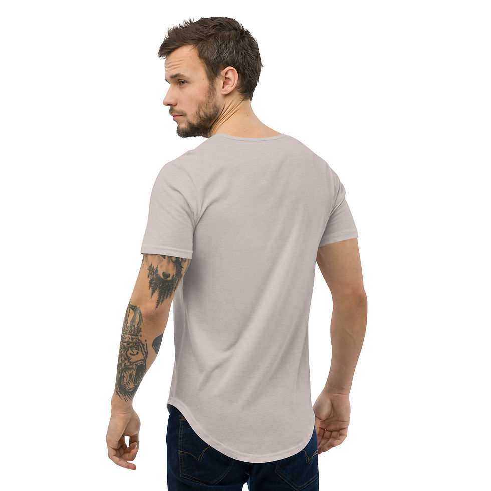 Thumbnail: Men's Curved Hem T-Shirt "Bird in Japan"