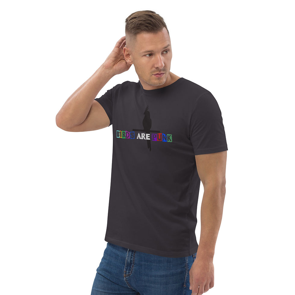 Thumbnail: Unisex T-Shirt "Birds are Punk!"