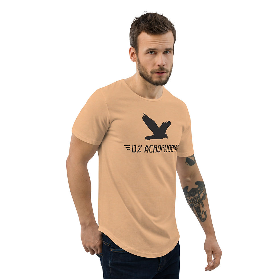 Thumbnail: Men's T-Shirt "0% ACROPHOBIA"