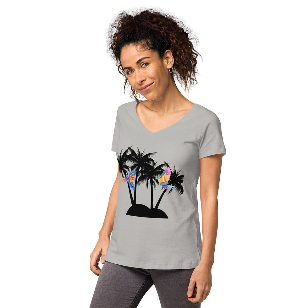 Thumbnail: Women’s T-Shirt "Birds in Paradies"
