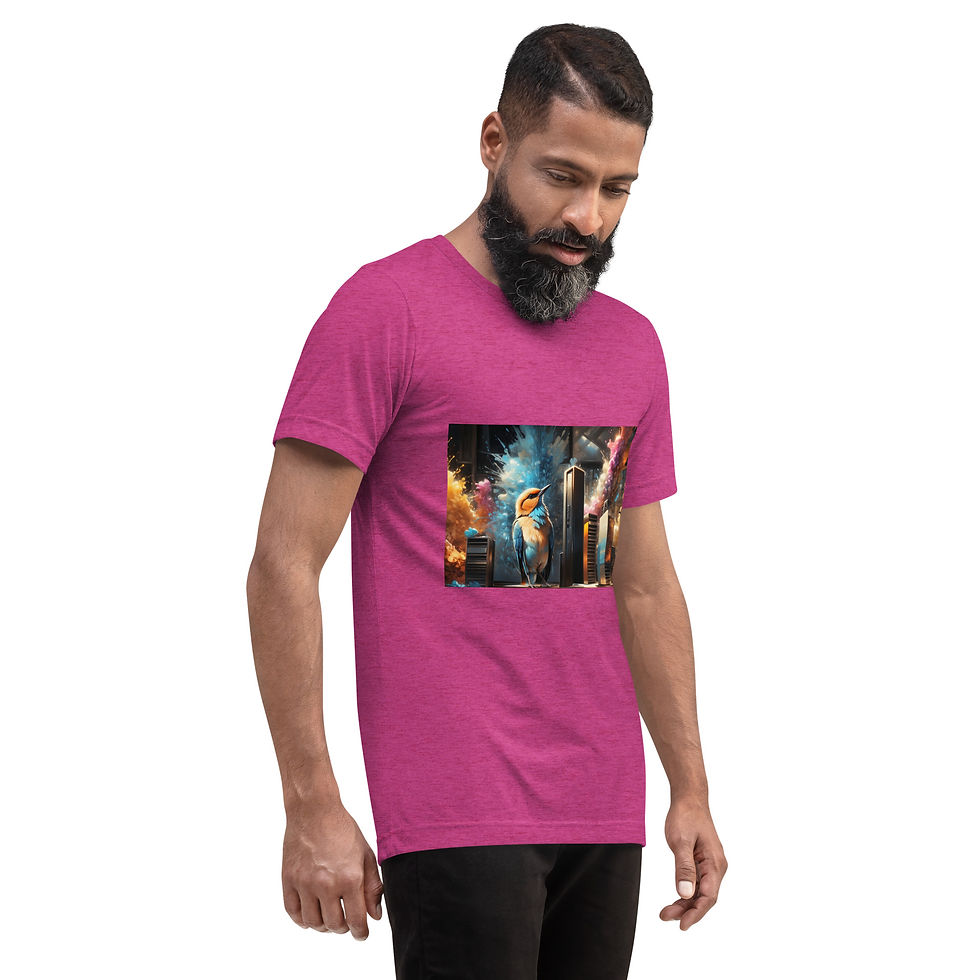Miniaturbild: Short sleeve t-shirt "BIRDCITY2"