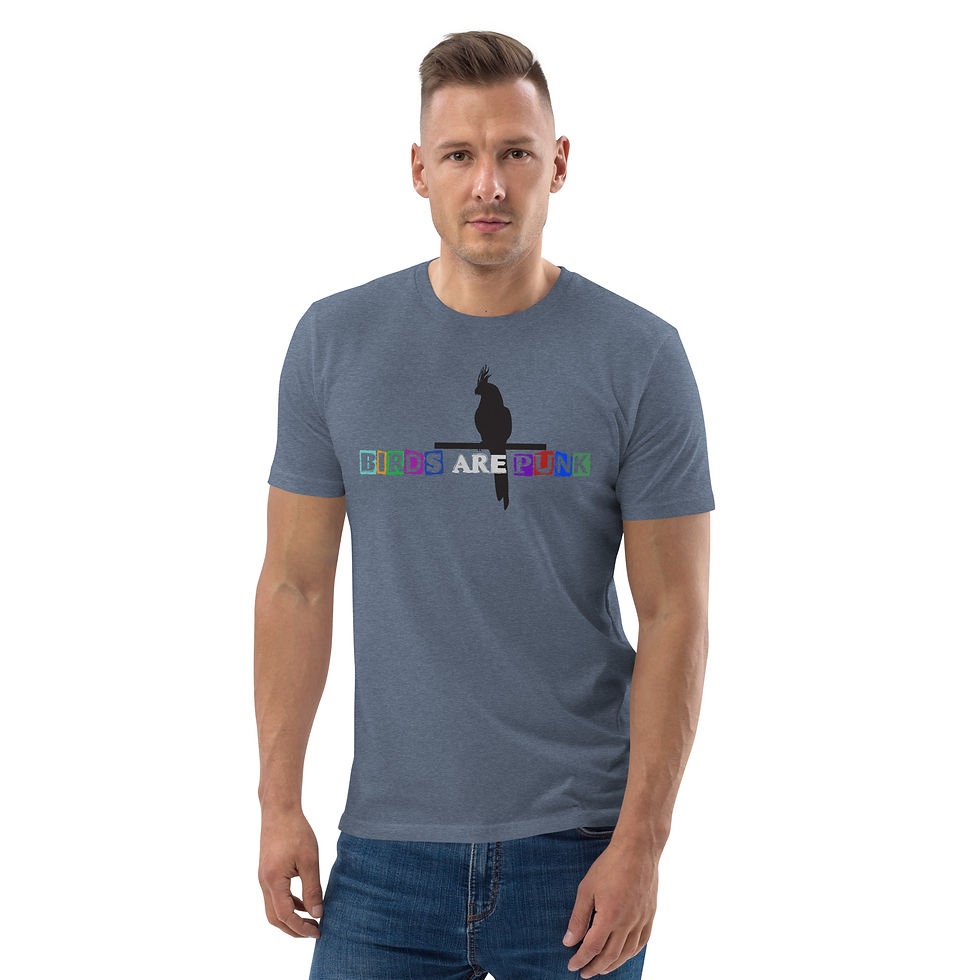 Thumbnail: Unisex T-Shirt "Birds are Punk!"