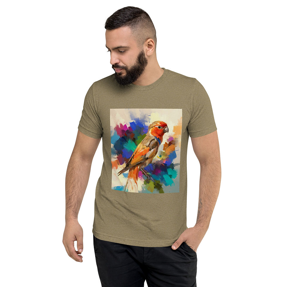 Миниатюра: Short sleeve t-shirt "PAINT"