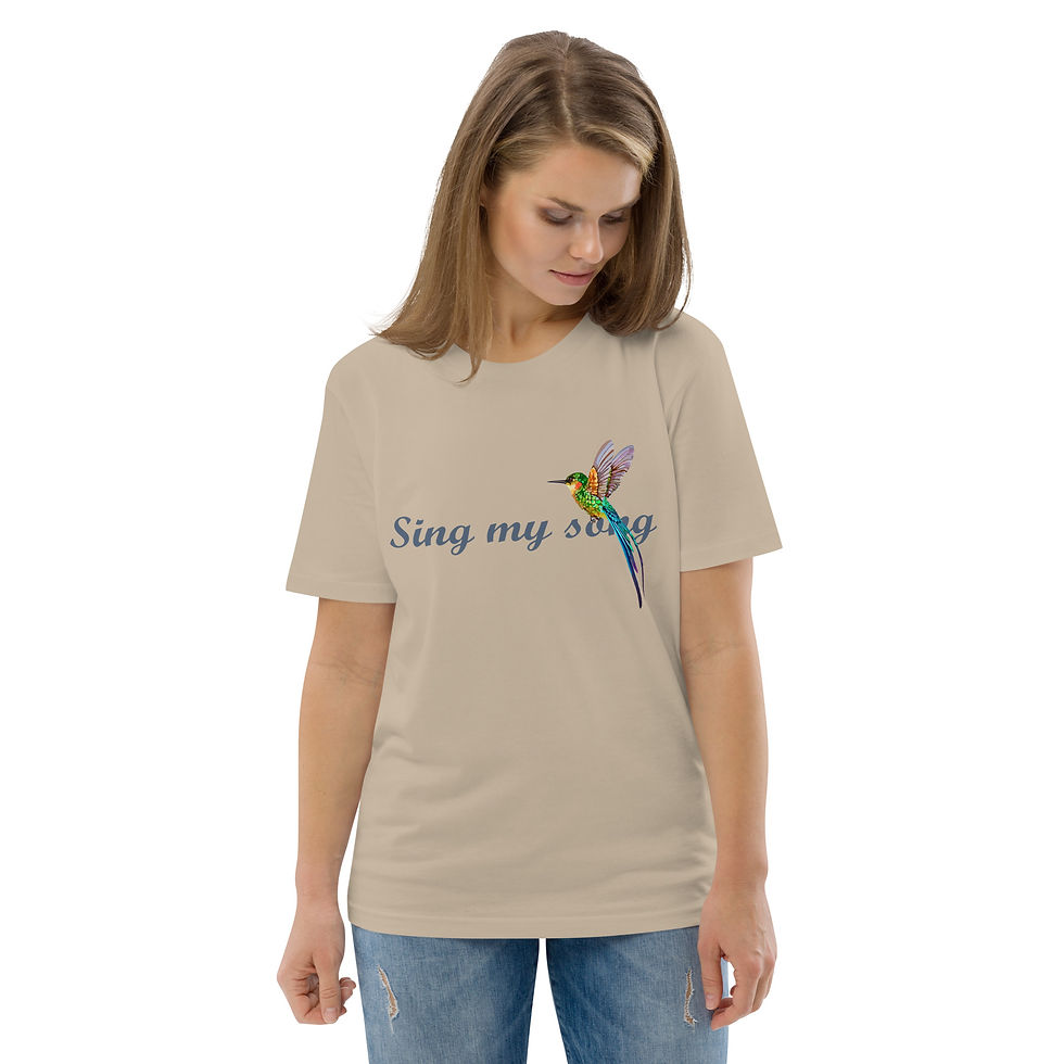 الصورة المصغرة: Unisex T-Shirt "Sing my song" 