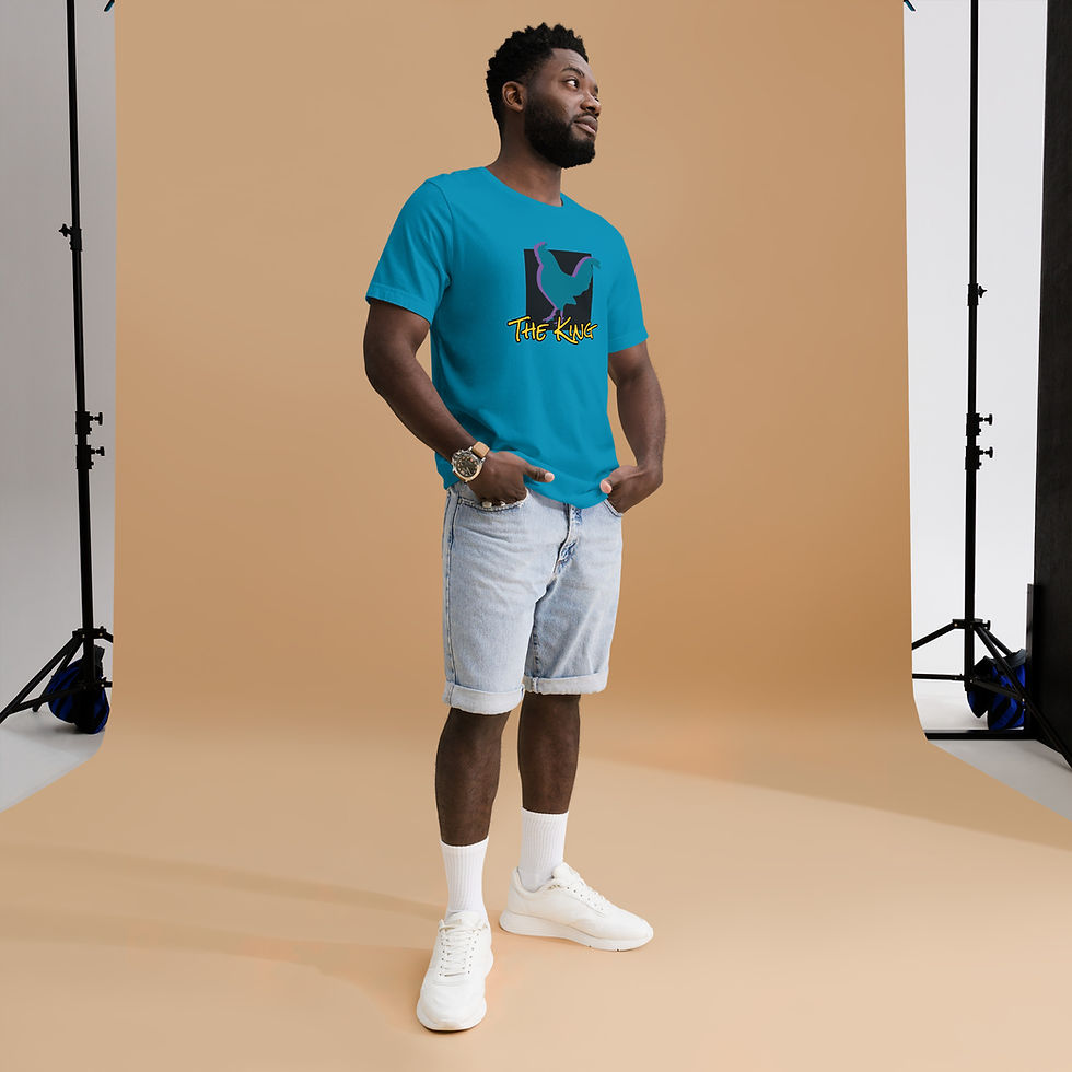 תמונה ממוזערת:  Unisex T-Shirt "The King"