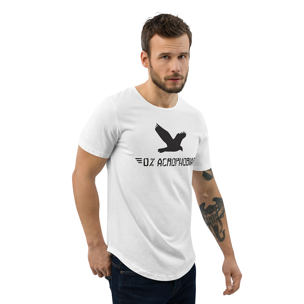 Thumbnail: Men's T-Shirt "0% ACROPHOBIA"