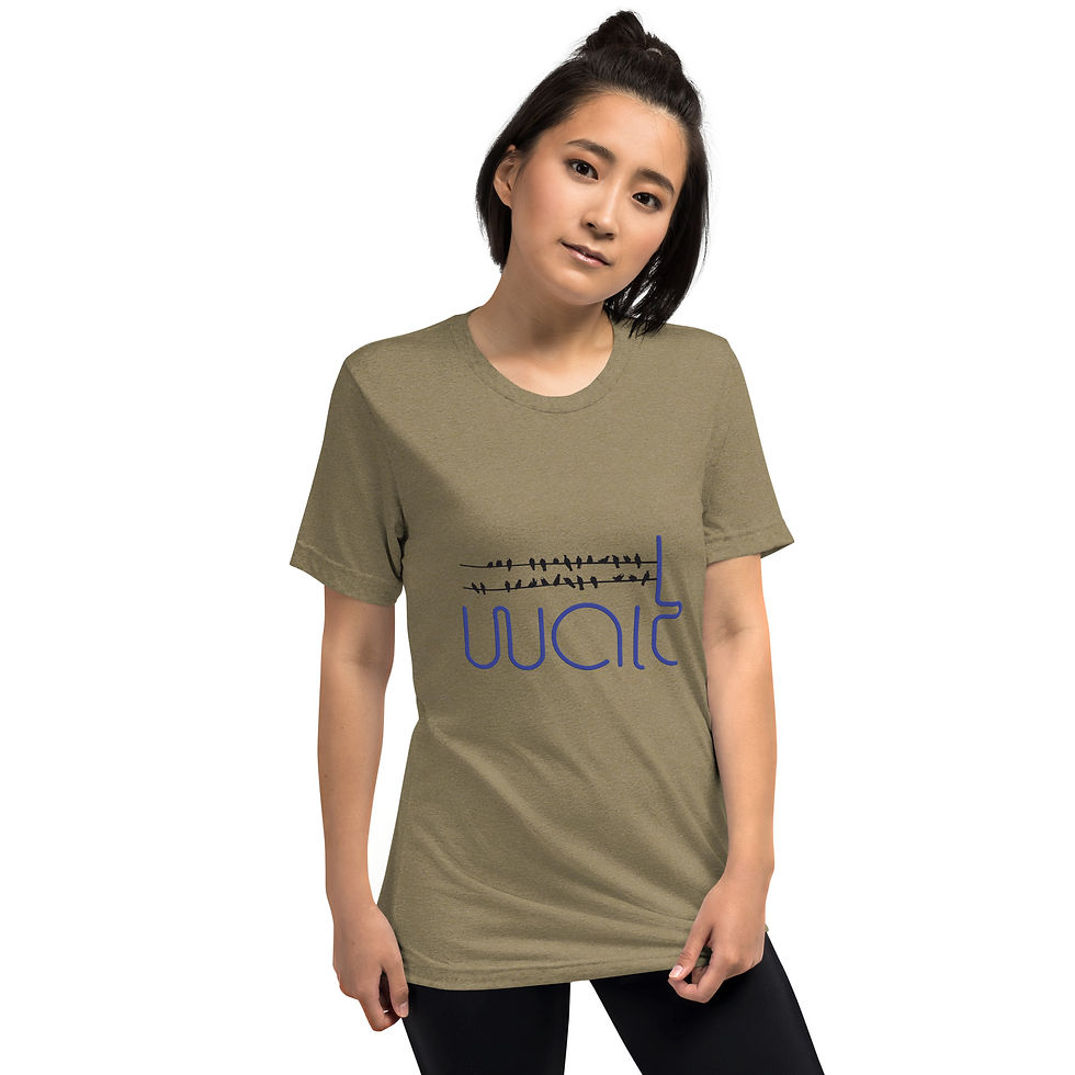 Thumbnail: Short sleeve t-shirt "wait"