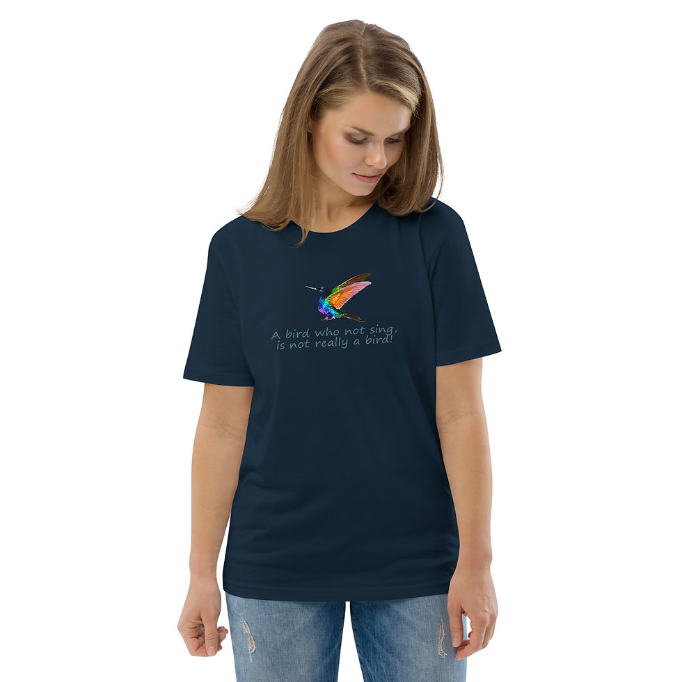 Küçük resim: Unisex  T-Shirt "Not Really" 