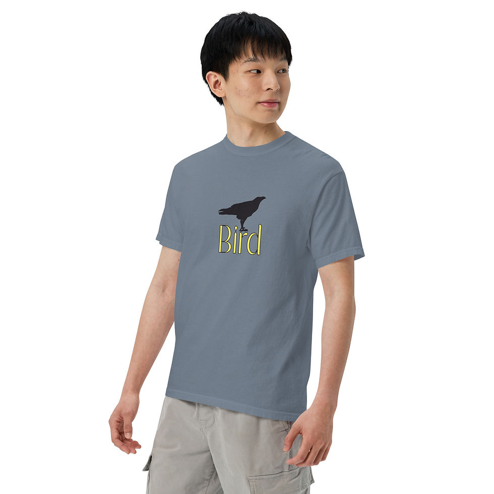 Миниатюра: Unisex garment-dyed heavyweight t-shirt "Bird"