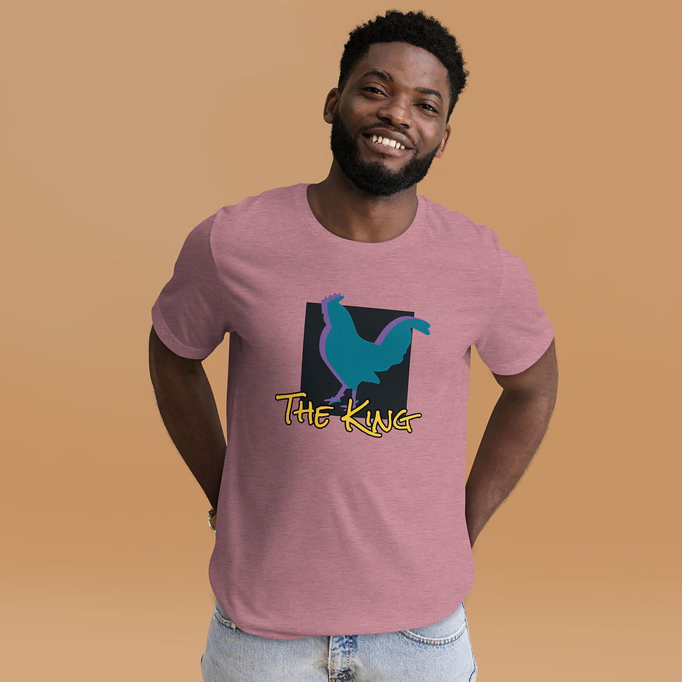 תמונה ממוזערת:  Unisex T-Shirt "The King"