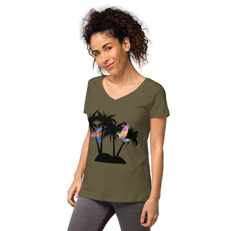 Thumbnail: Women’s T-Shirt "Birds in Paradies"