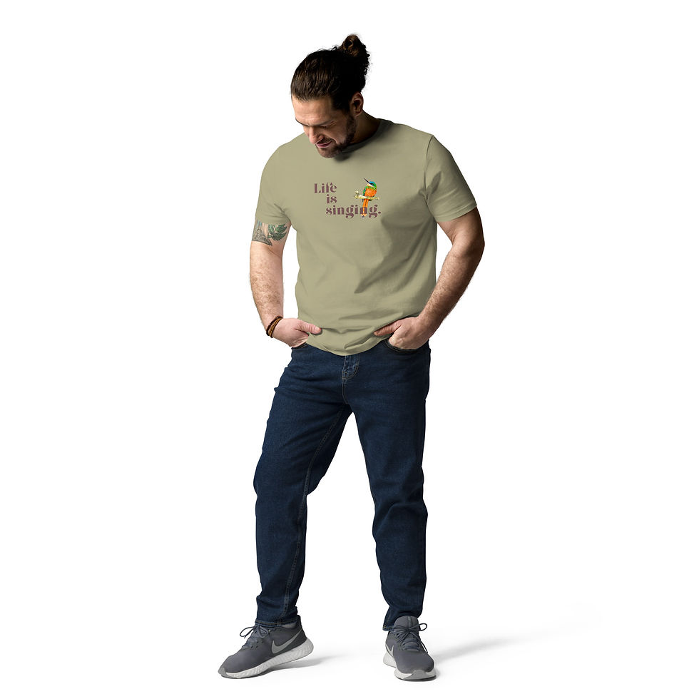 Miniatura: Unisex  T-Shirt "Sing"