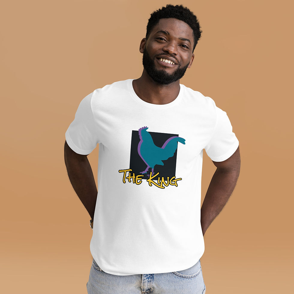 תמונה ממוזערת:  Unisex T-Shirt "The King"