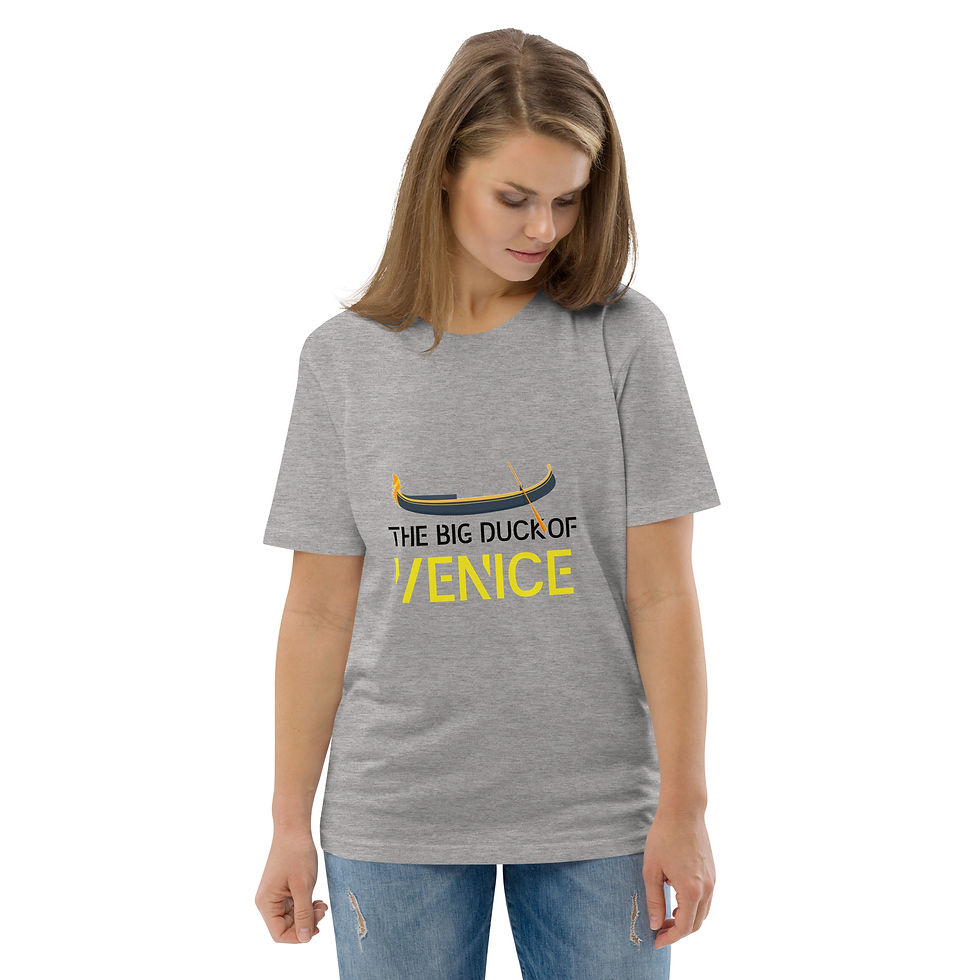 תמונה ממוזערת: Unisex organic cotton t-shirt "venice"
