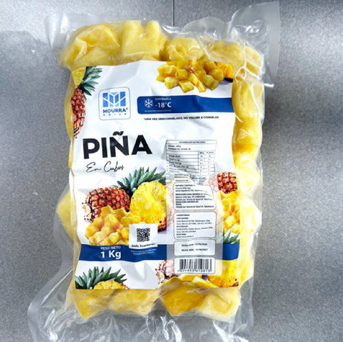 PIÑA (IQF) - 10 Kg / 10 bolsas de 1 Kg | Mourra Chile