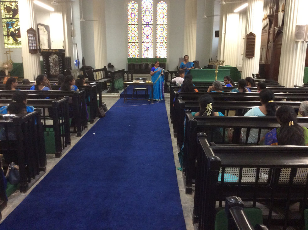 Post Service Fellowship Session