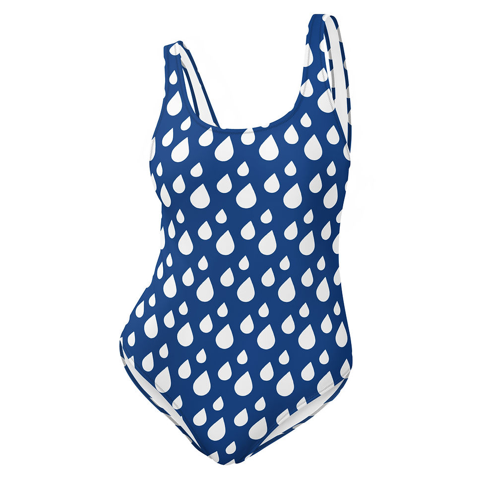 Custom One Piece Swimsuit front view