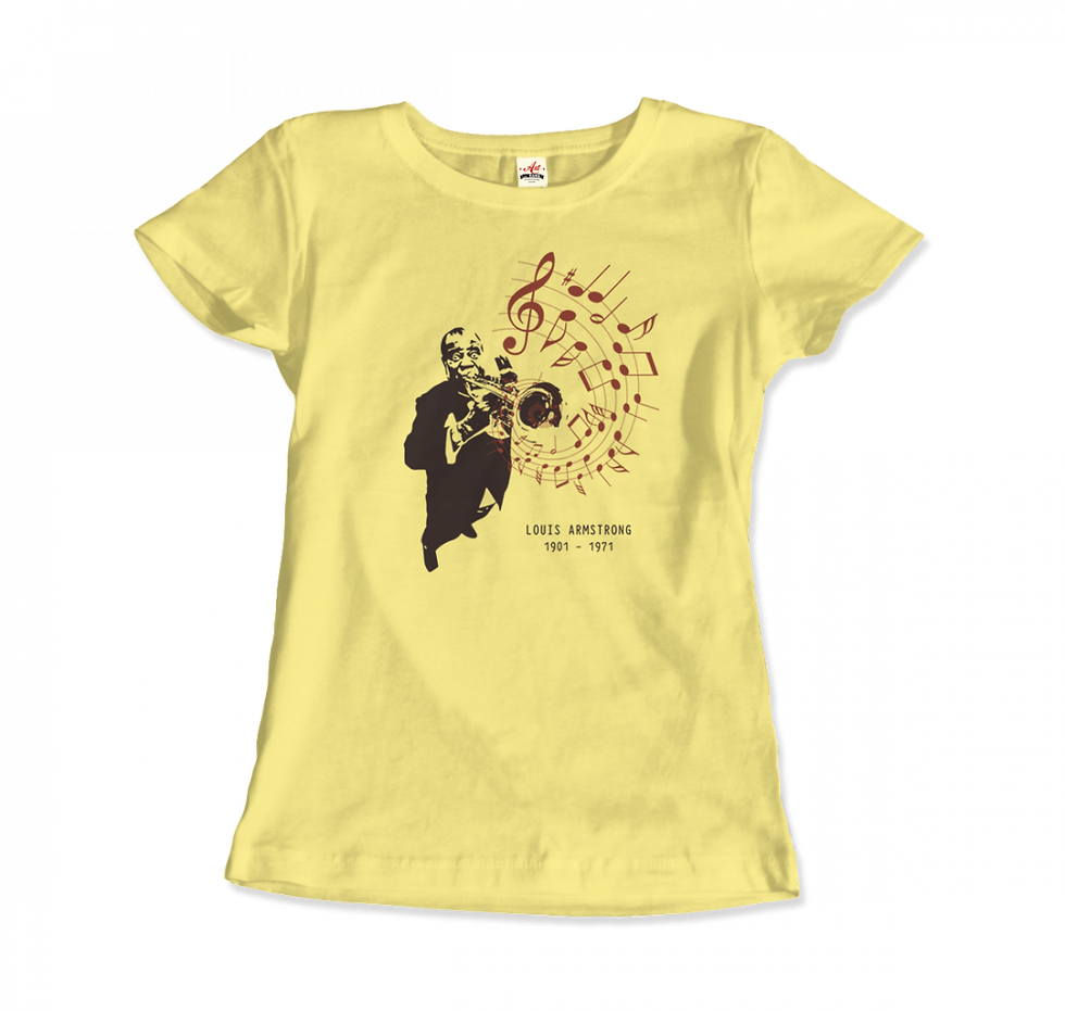 Thumbnail: Louis Armstrong (Satchmo) Playing Trumpet T-Shirt