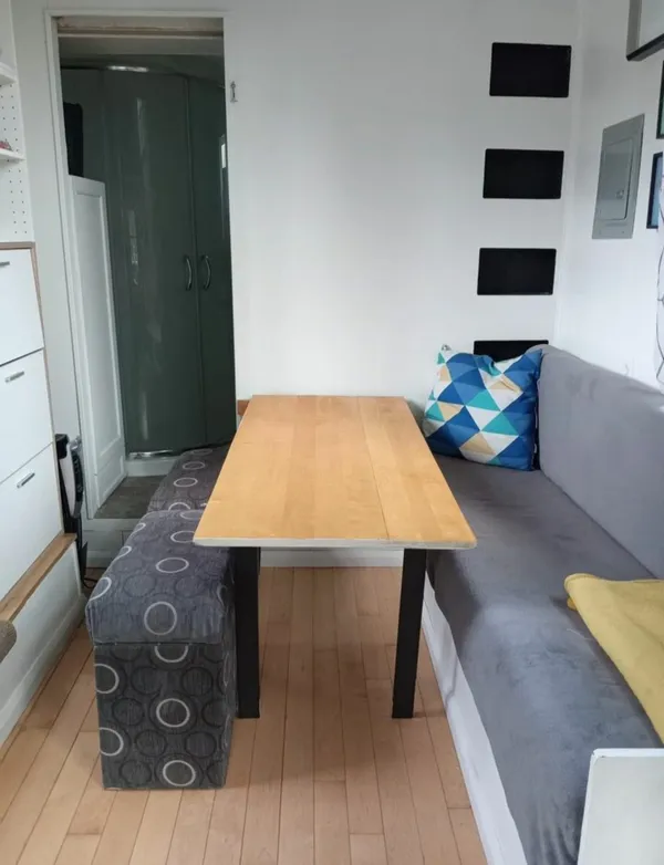 Dining area at Tiny Home Rental