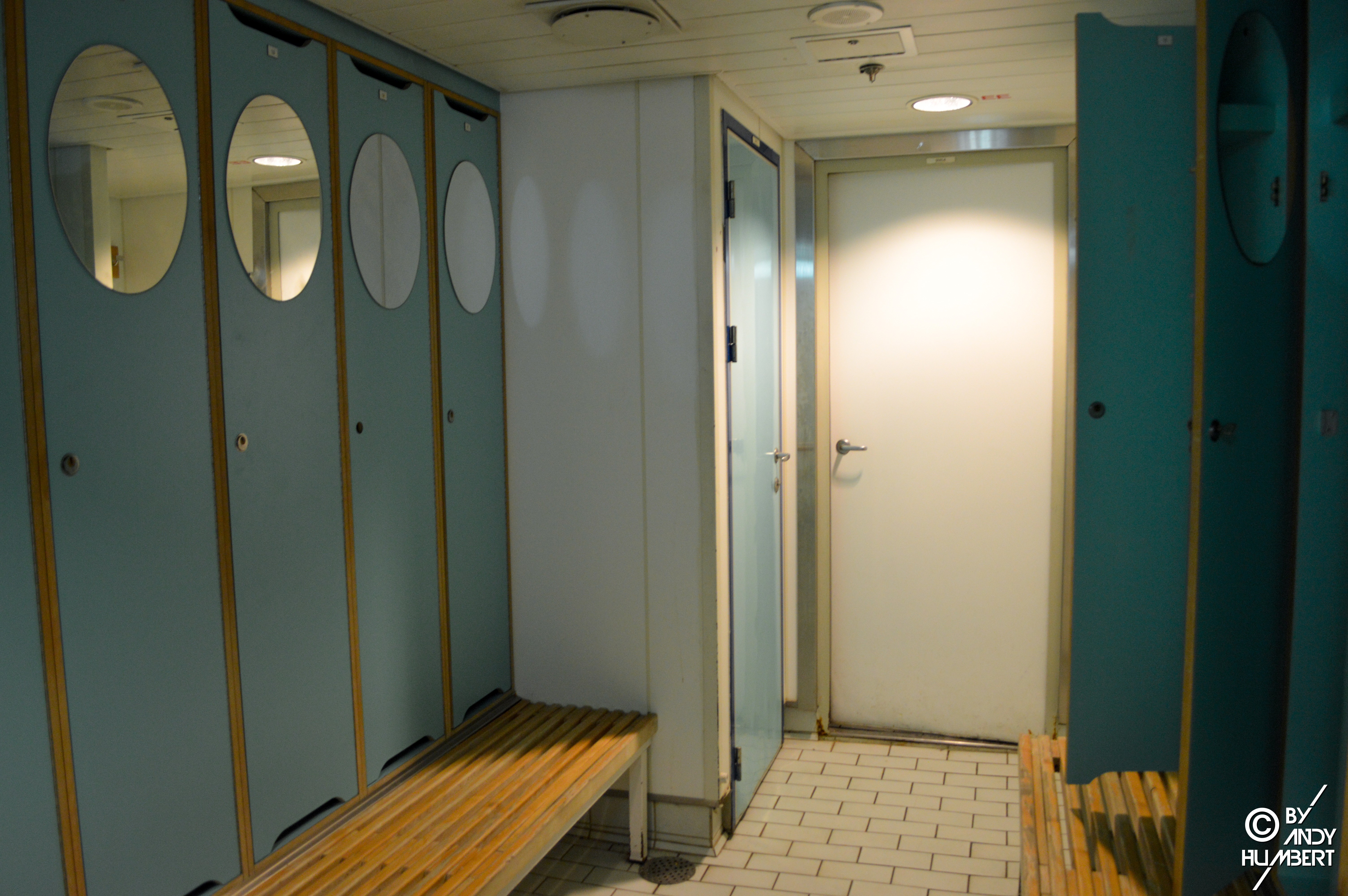 Espace sauna (pont 8)