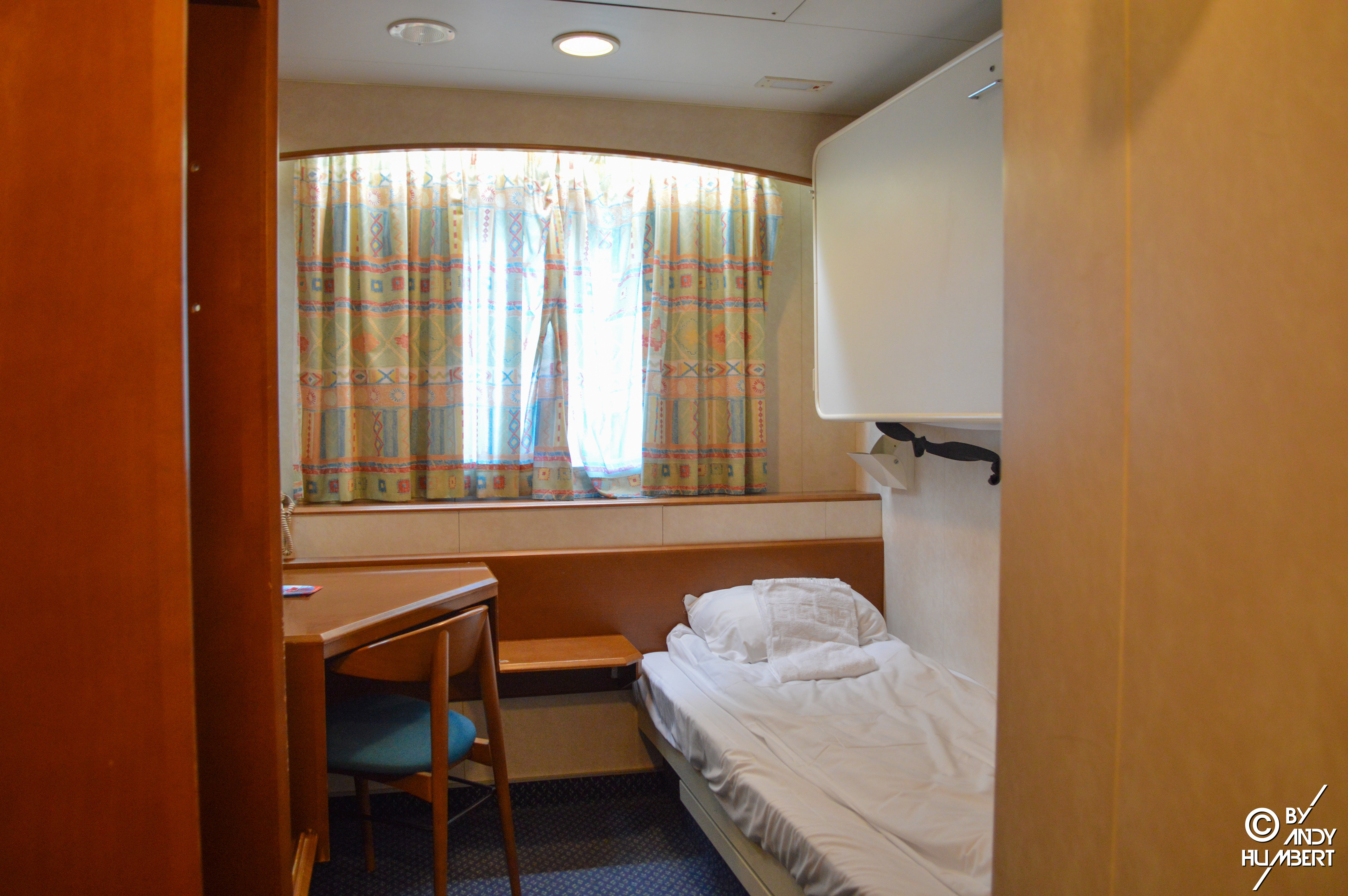 Cabine extérieure (pont 8)