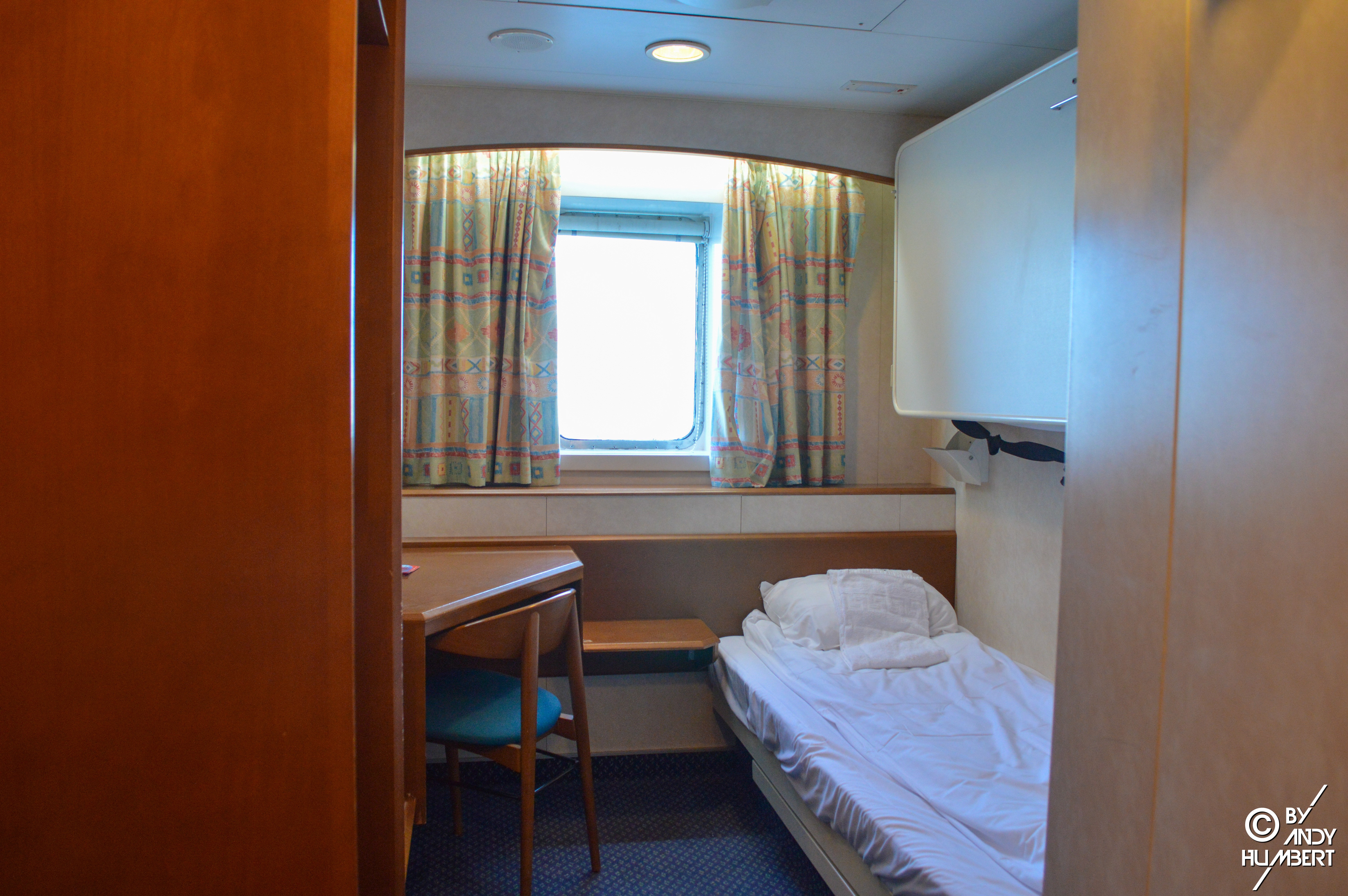 Cabine extérieure (pont 8)