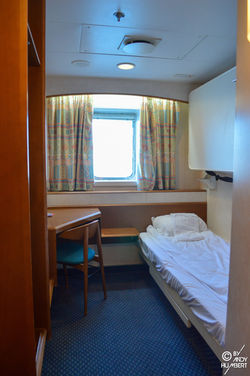 Cabine extérieure (pont 8)