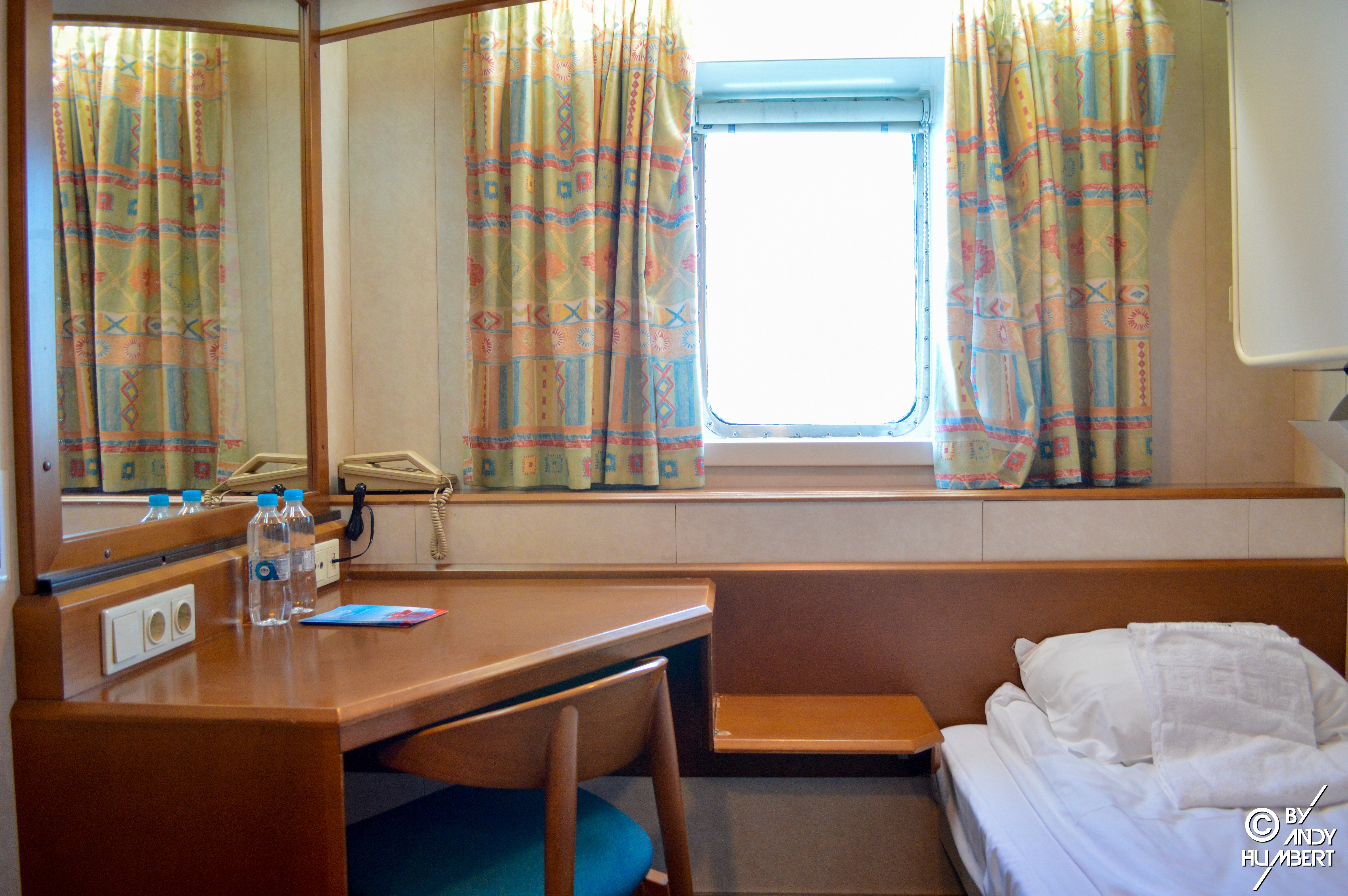 Cabine extérieure (pont 8)