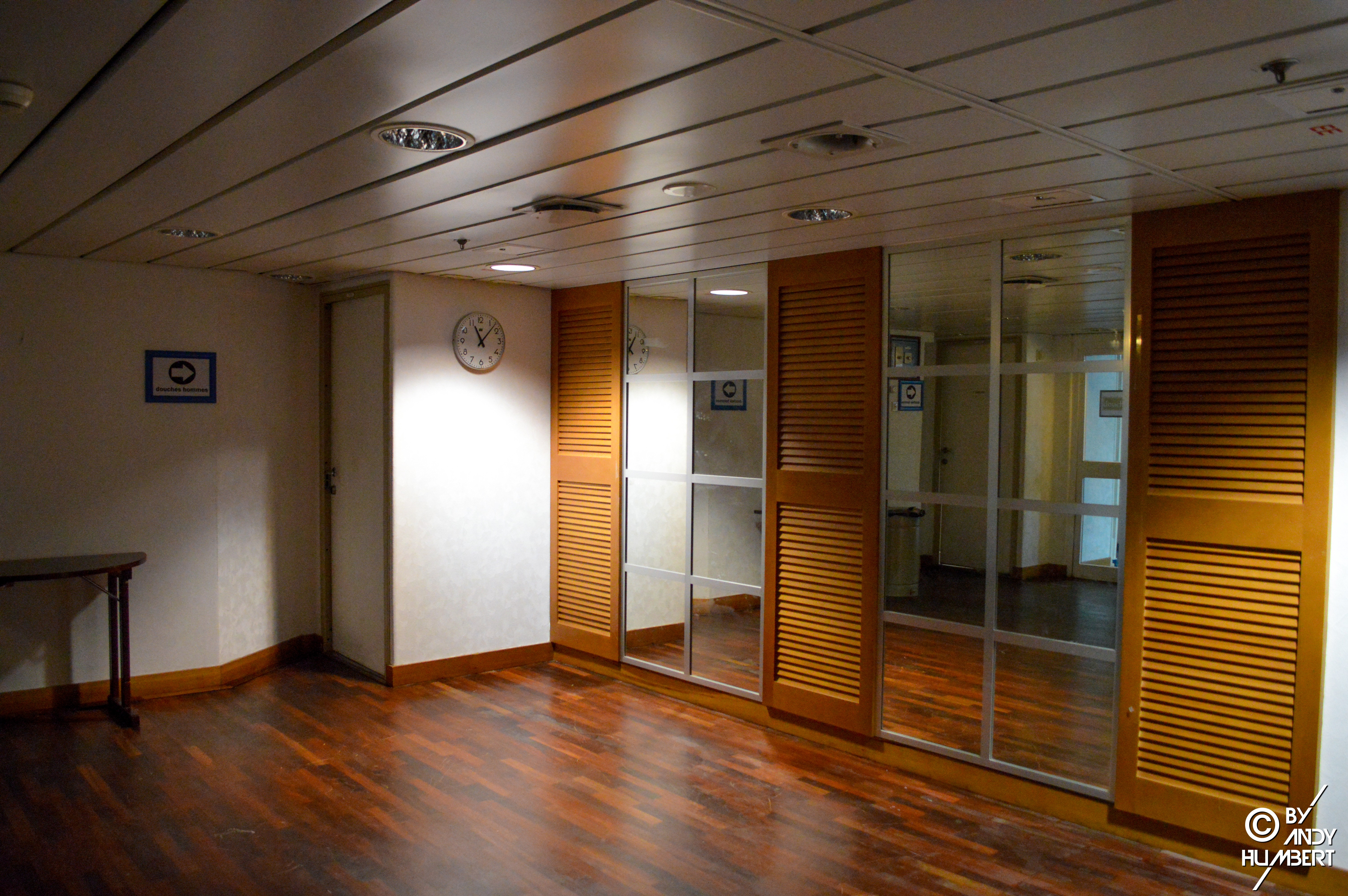 Espace sauna (pont 8)