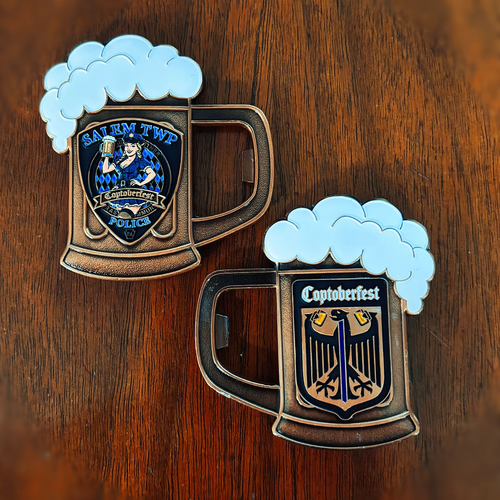 2025 Coptoberfest Beer Mug Challenge Coin