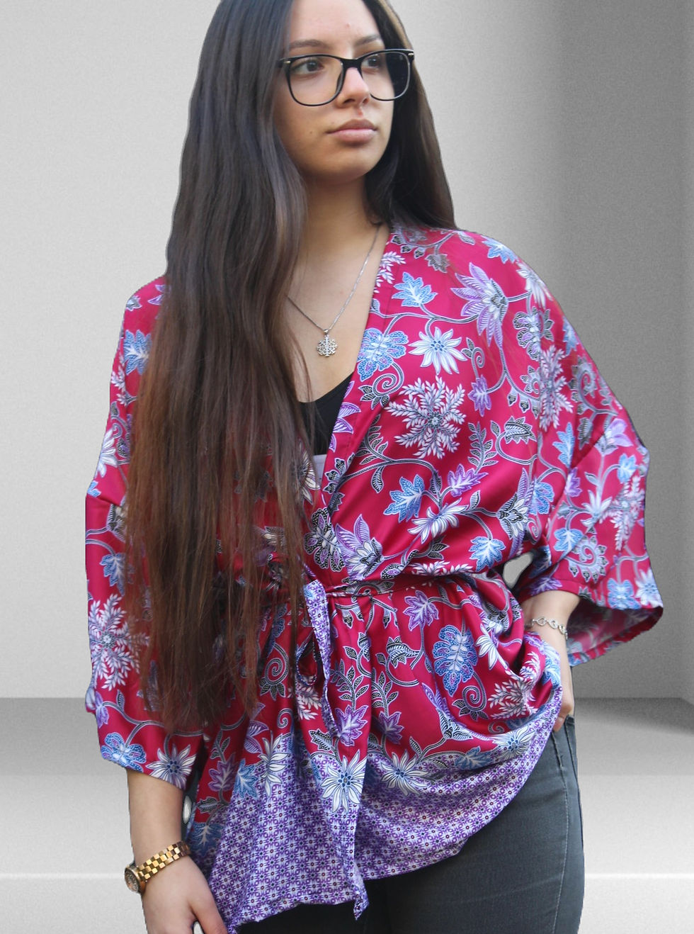 Thumbnail: Half-Length Indonesian Style Robe