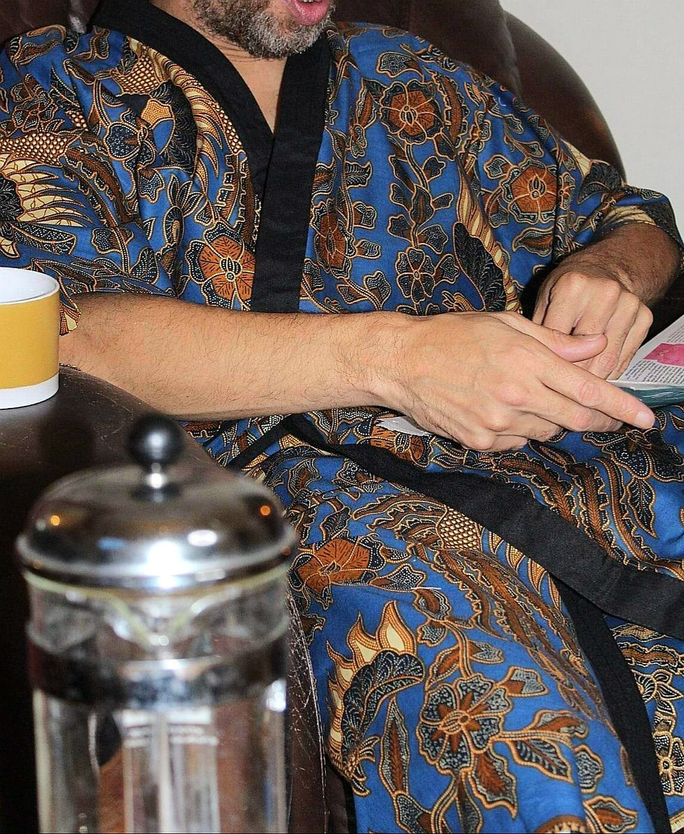 Thumbnail: Cotton Batik Robe