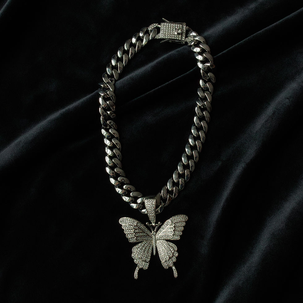 Thumbnail: Monarch Muse Necklace Silver