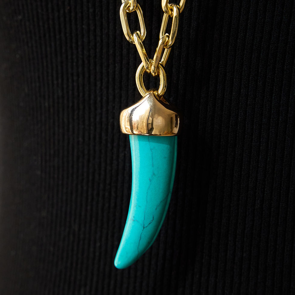 Thumbnail: Karen NecklaceTurquoise